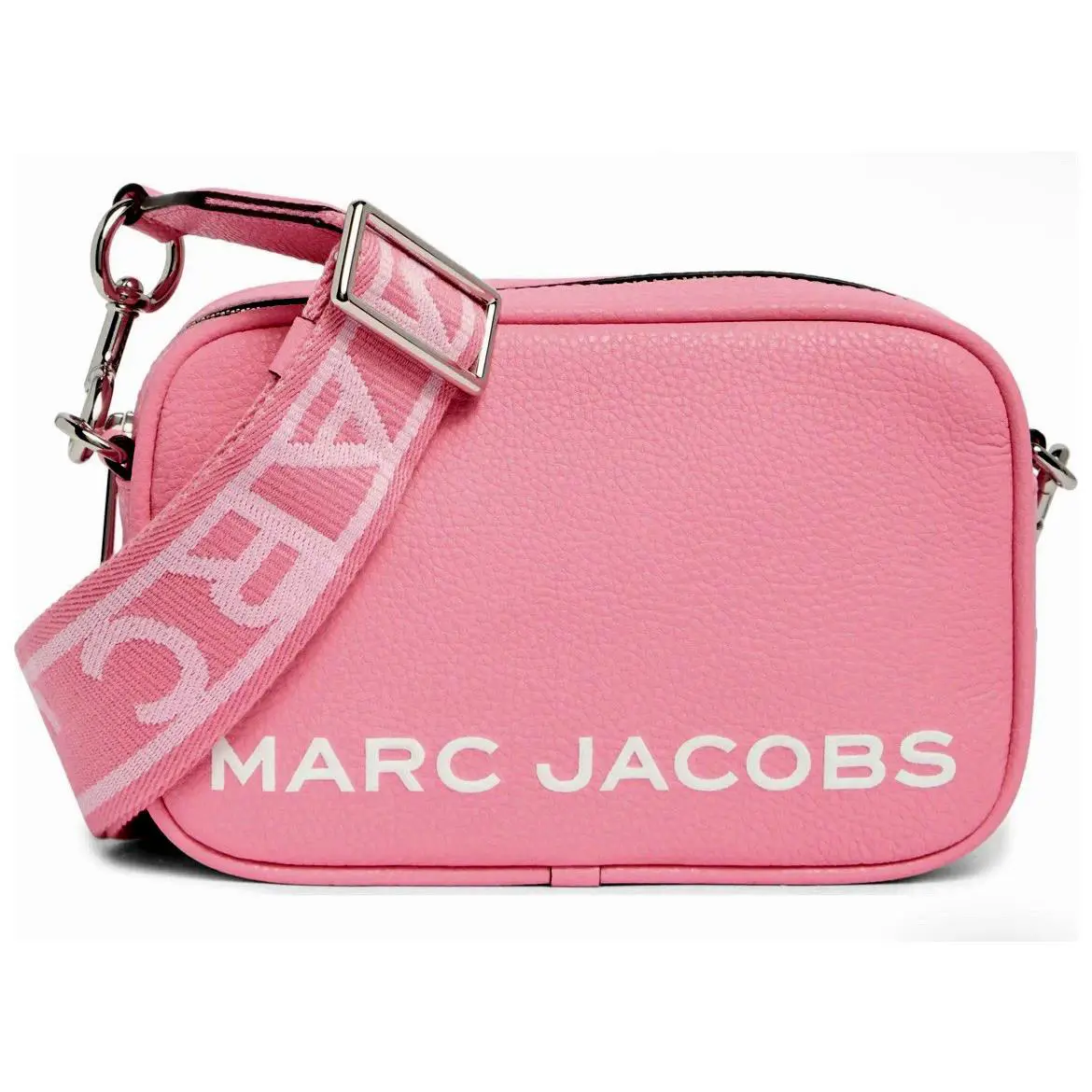 Marc Jacobs Bold Flash Crossbody Camera Bag Pebble Leather Petal Pink