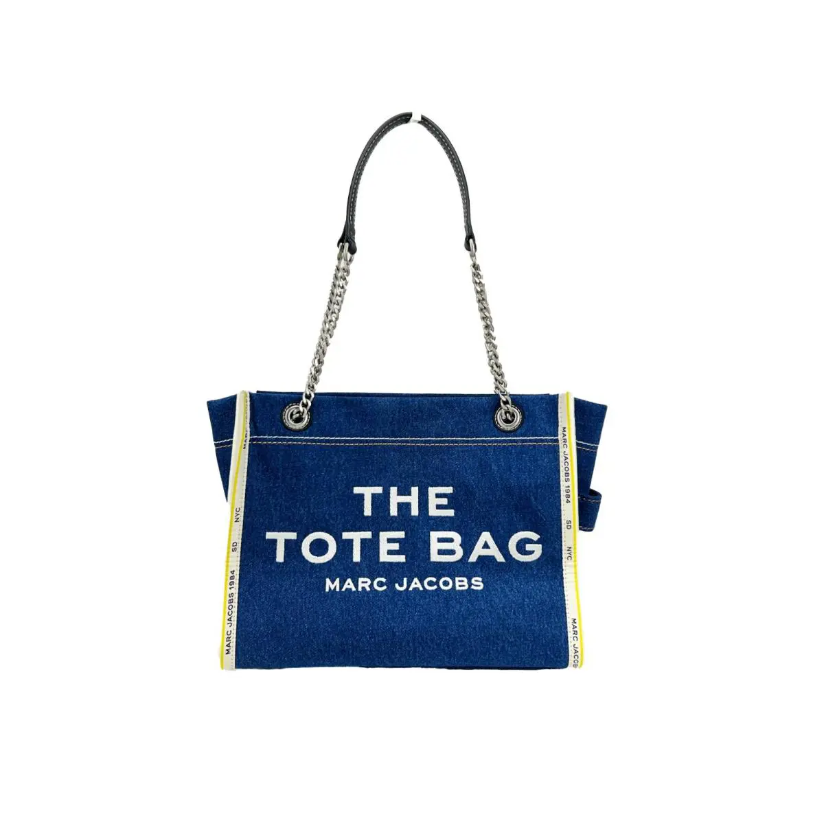 Marc Jacobs Denim Chain Medium The Tote Bag