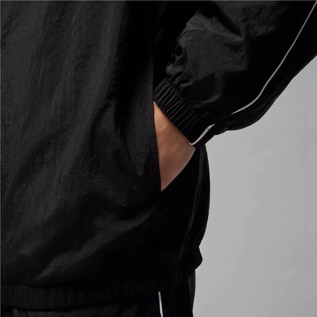 Nike clothing - Nike Air Jordan Sport Classic Aviator Jacket - FN4537-010 - Black 4