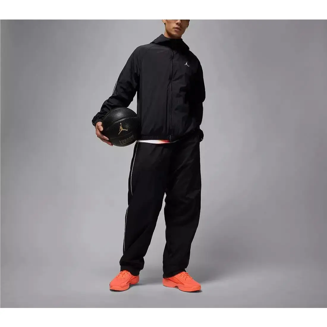 Nike clothing - Nike Air Jordan Sport Classic Aviator Jacket - FN4537-010 - Black 8