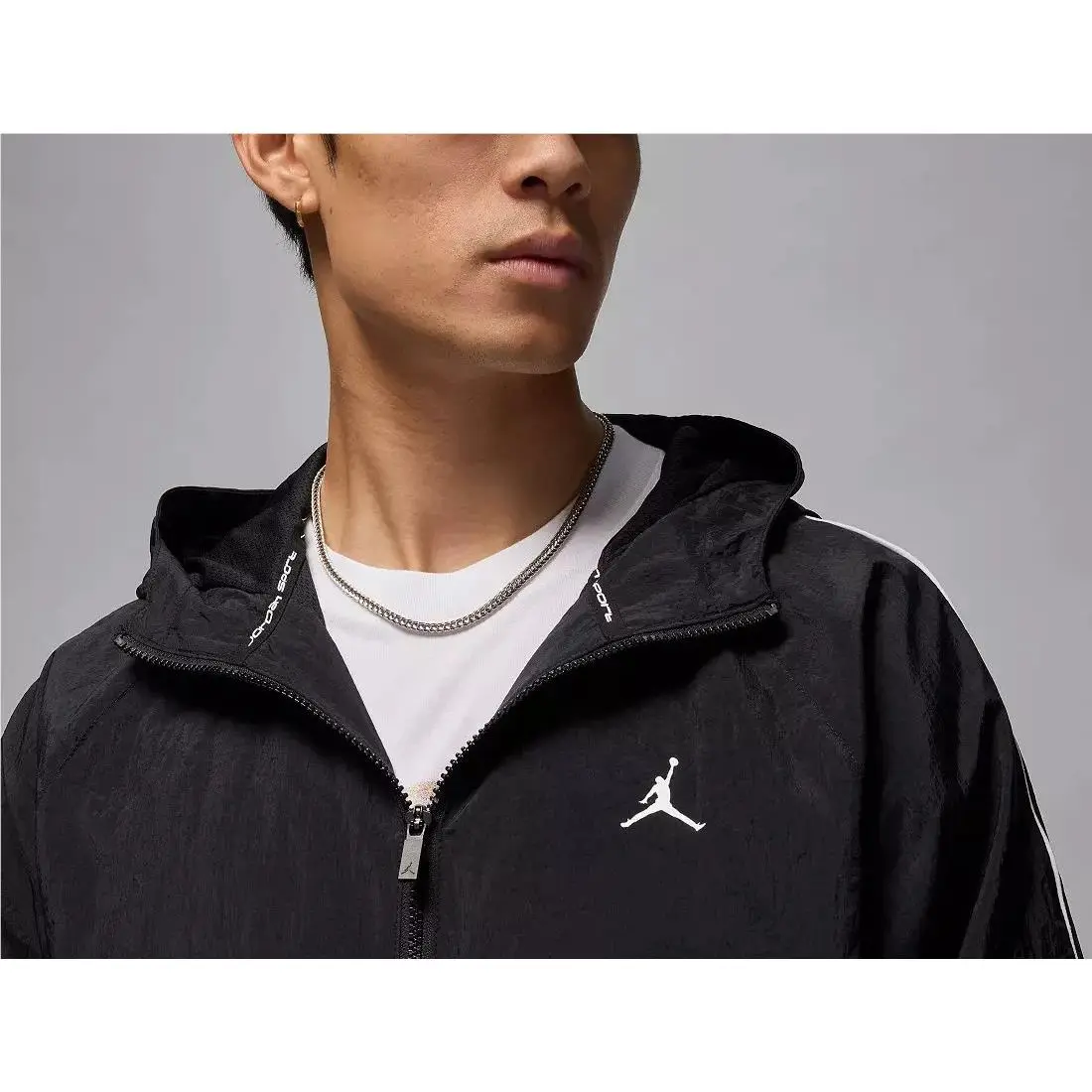 Nike clothing - Nike Air Jordan Sport Classic Aviator Jacket - FN4537-010 - Black 9
