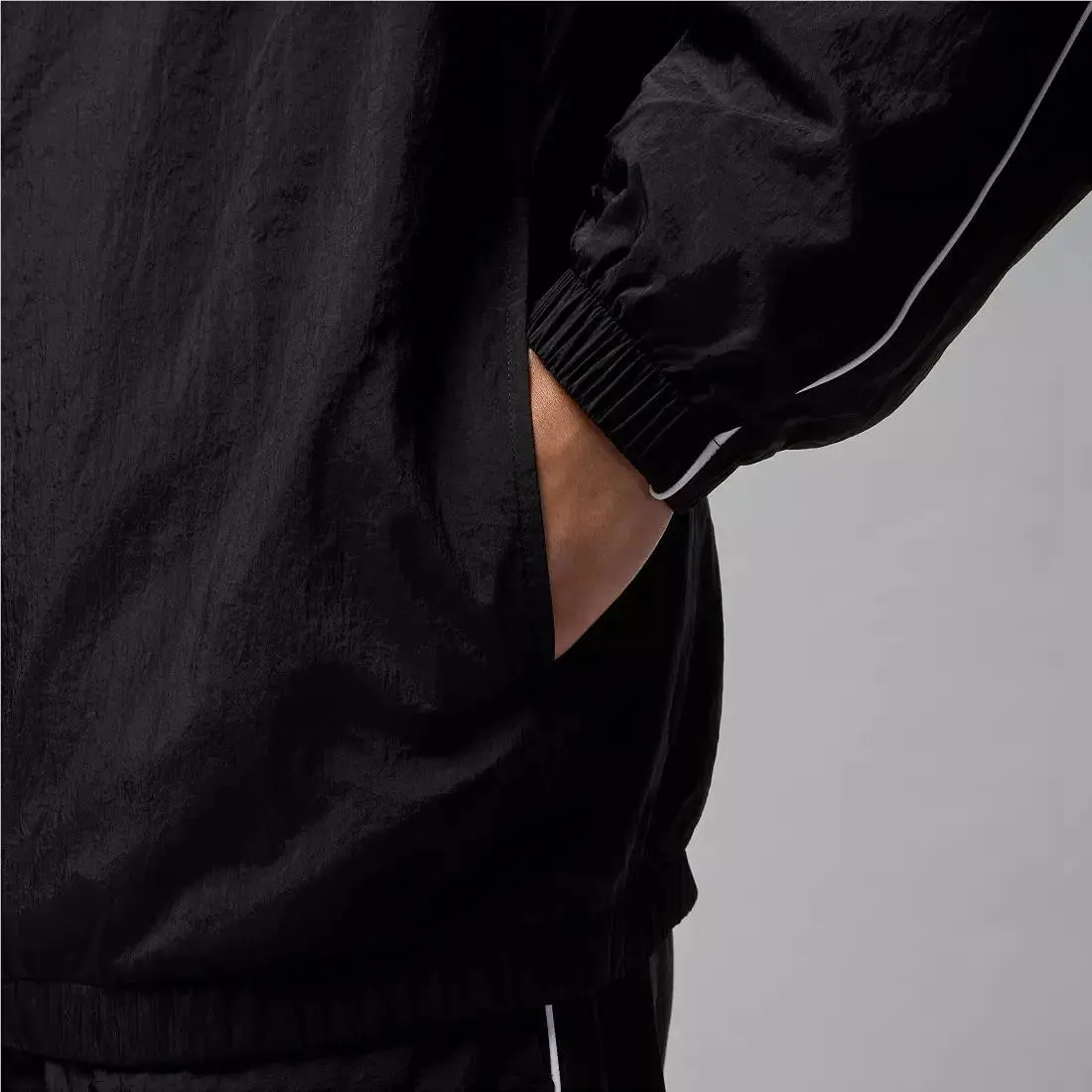 Nike clothing - Nike Air Jordan Sport Classic Aviator Jacket - FN4537-010 - Black 11
