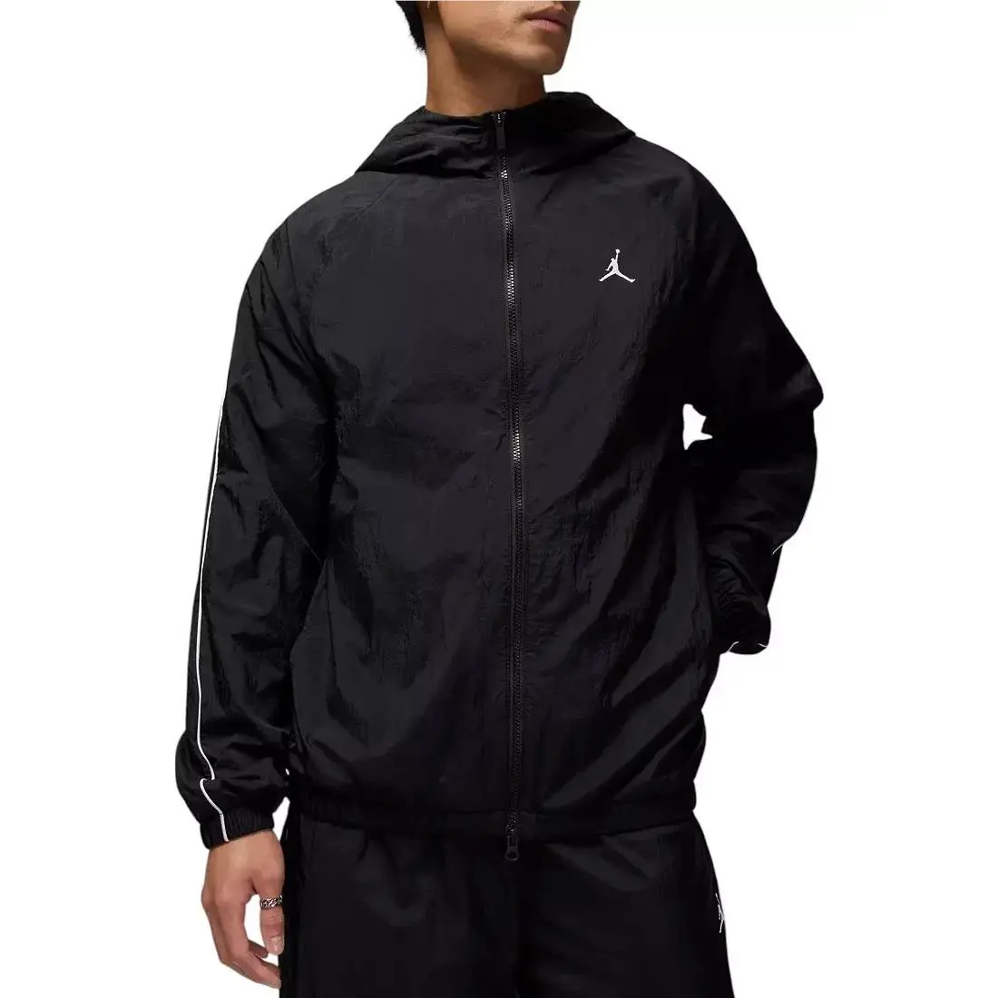 Nike clothing - Nike Air Jordan Sport Classic Aviator Jacket - FN4537-010 - Black 6