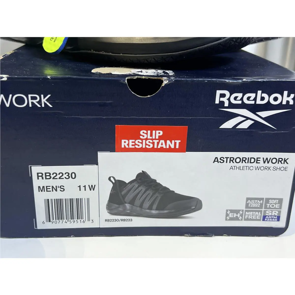 Reebok shoes - Reebok Astroride Work RB2230 - Astroride Work - Black 8