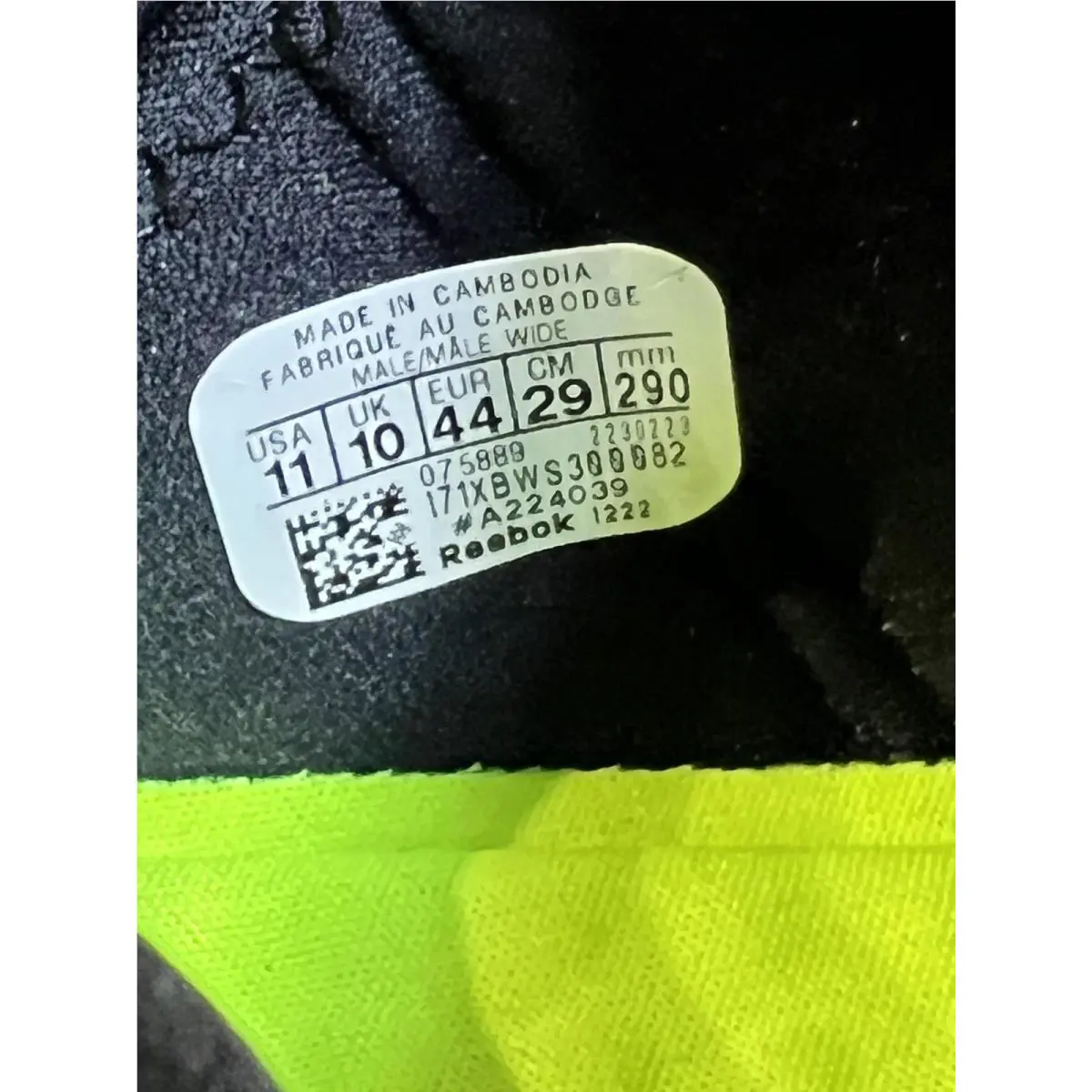 Reebok shoes - Reebok Astroride Work RB2230 - Astroride Work - Black 6