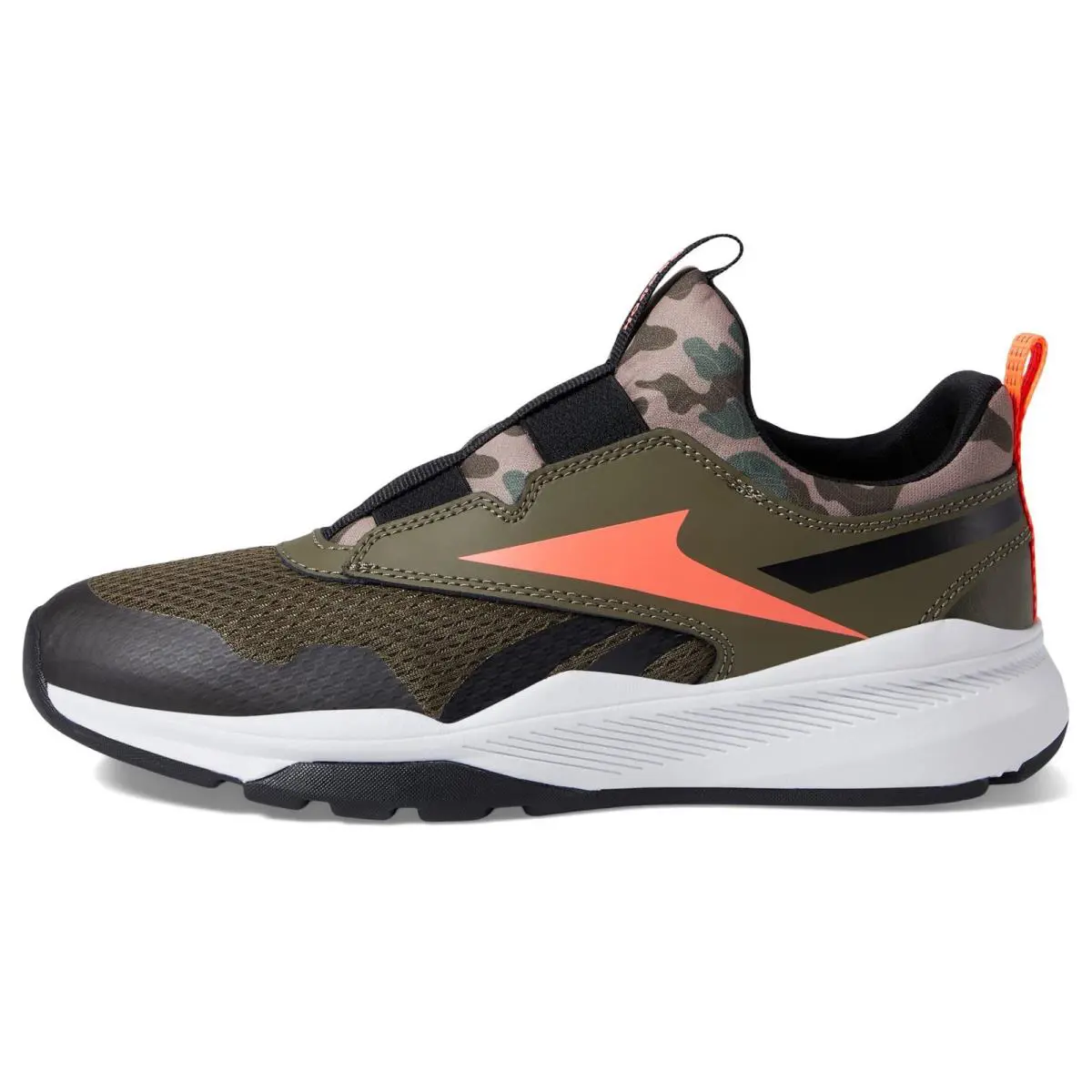 Reebok shoes - HP4778-364 - HP4778-364 - Army Green/Black/Orange Flare (UPC: 195748720324) 3