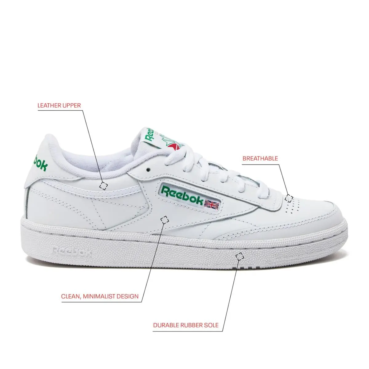 Reebok shoes - Avl59 - Avl59 - Int-White/Green (UPC: 889139446220) 1