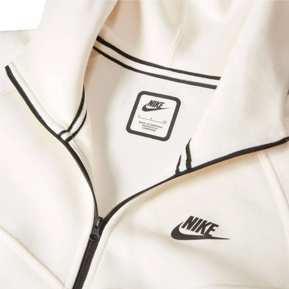 Nike clothing - Nike Sportswear Tech Fleece Windrunner Women`s Full-Zip Hoodie - White 2