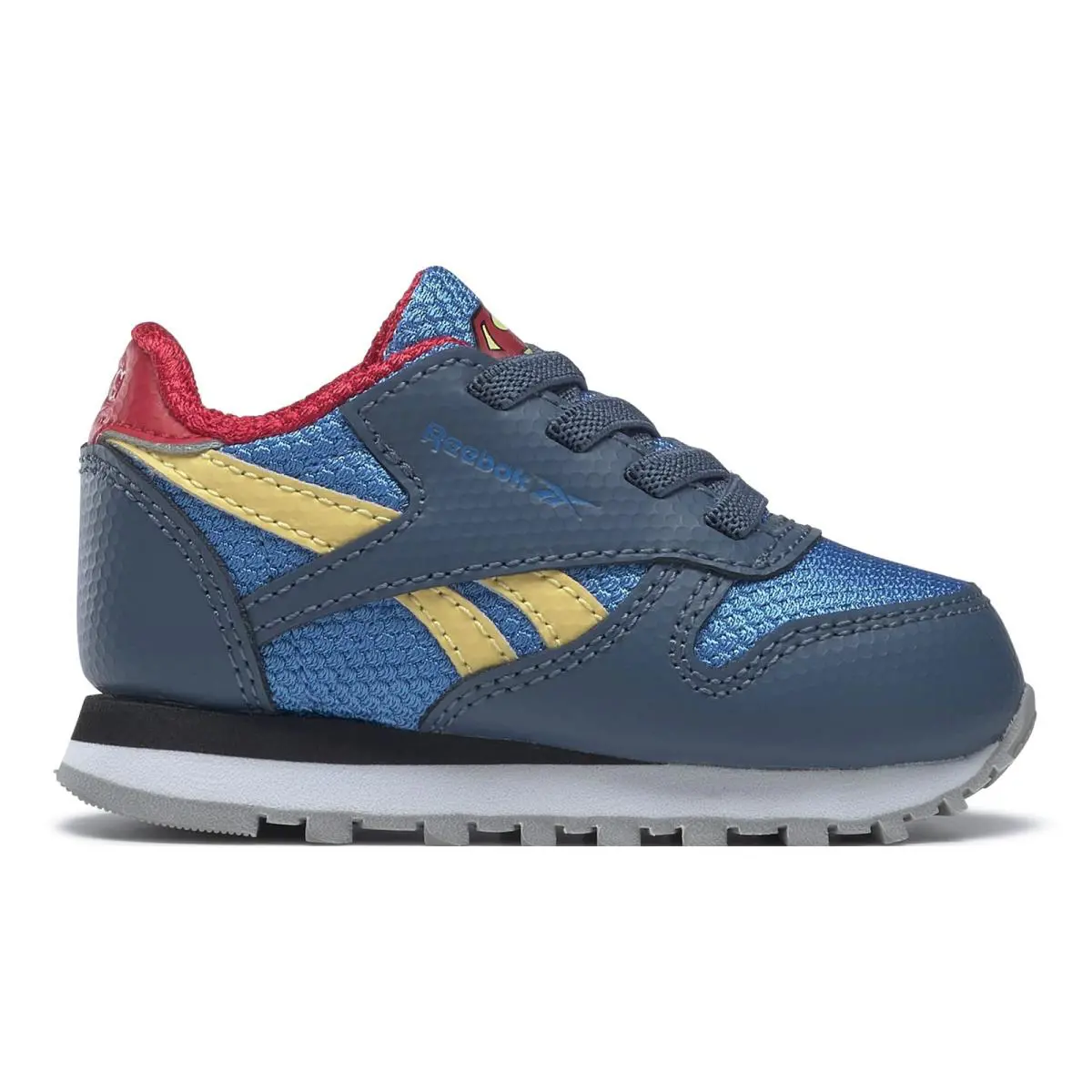 Reebok Unisex Kids Classic Leather x DC Comics Sneaker DC Comics/upbeat - Dc Comics/Upbeat Blue/Redtastic