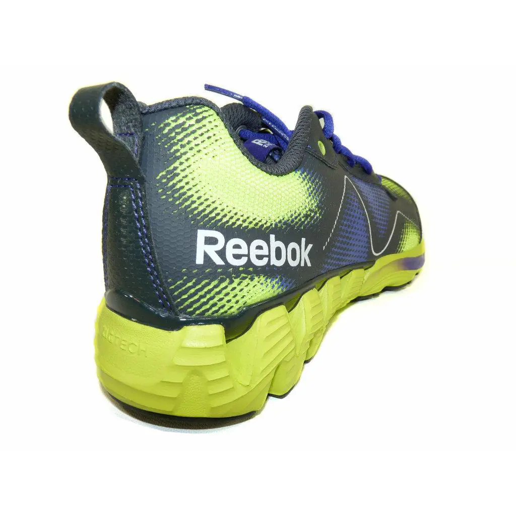 Reebok shoes - Zigkick Wild M44029 - Zigkick Wild - Gravel / Purple / Yellow (UPC: 888163063953) 4