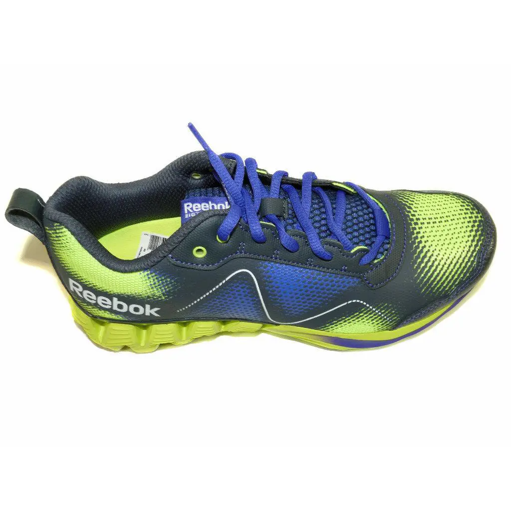 Reebok shoes - Zigkick Wild M44029 - Zigkick Wild - Gravel / Purple / Yellow (UPC: 888163063953) 5