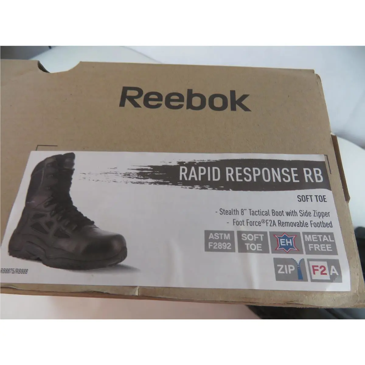Reebok shoes - Reebok Rapid Response RB - Rapid Response - Black 4
