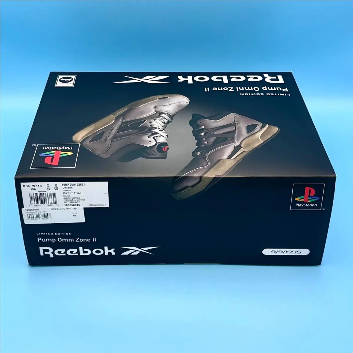 Reebok shoes - Reebok Pump Omni Zone 2 - 100258816 - Gray (UPC: 199307066731) 2