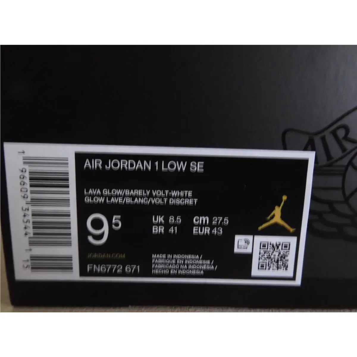 Nike shoes - Nike Air Jordan 1 - Air - FN6772-671 - Pink 14
