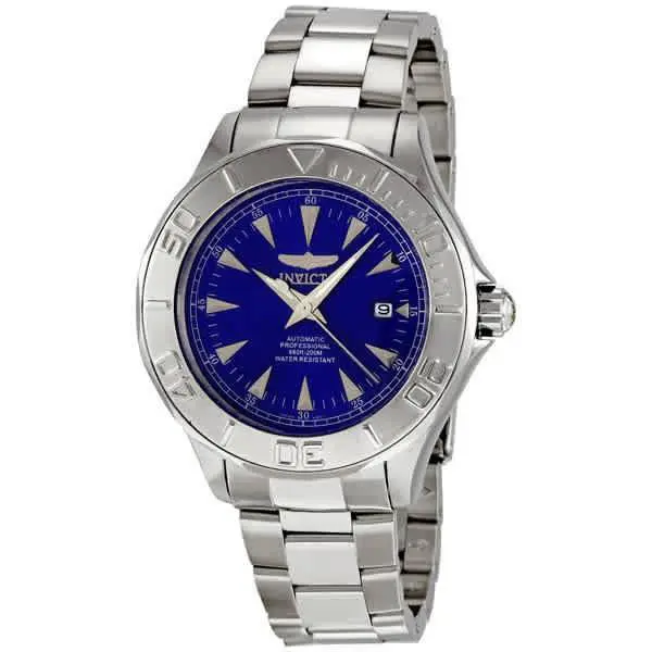 Invicta Ocean Ghost Iii Blue Dial Two-toned Stainless Steel Men`s Watch 7035 - Blue / Skeleton, Dial: Blue, Band: Silver-tone