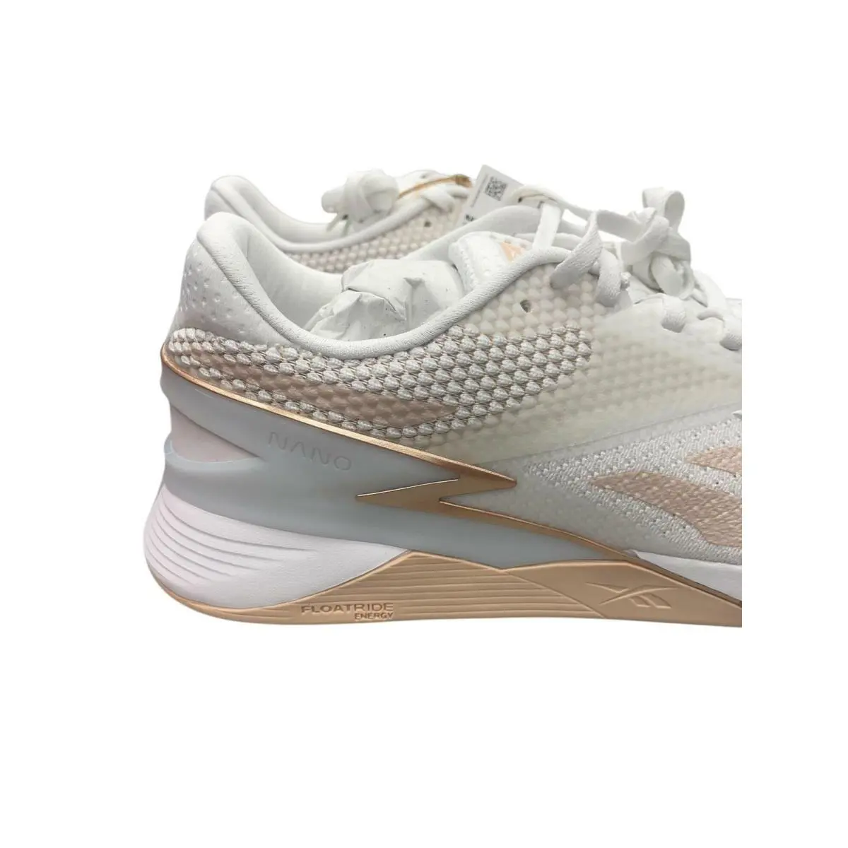 Reebok shoes - Nano X3 - Nano - LRH15 - White/Soft Ecru/Aura Orange (UPC: 195748563181) 3