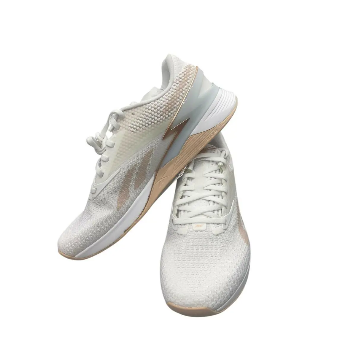 Reebok shoes - Nano X3 - Nano - LRH15 - White/Soft Ecru/Aura Orange (UPC: 195748563181) 4
