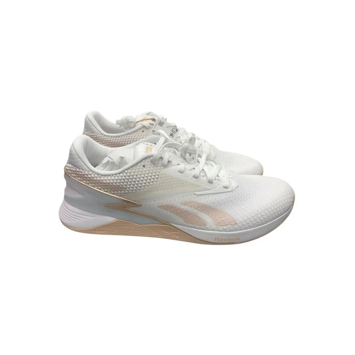 Reebok shoes - Nano X3 - Nano - LRH15 - White/Soft Ecru/Aura Orange (UPC: 195748563181) 6