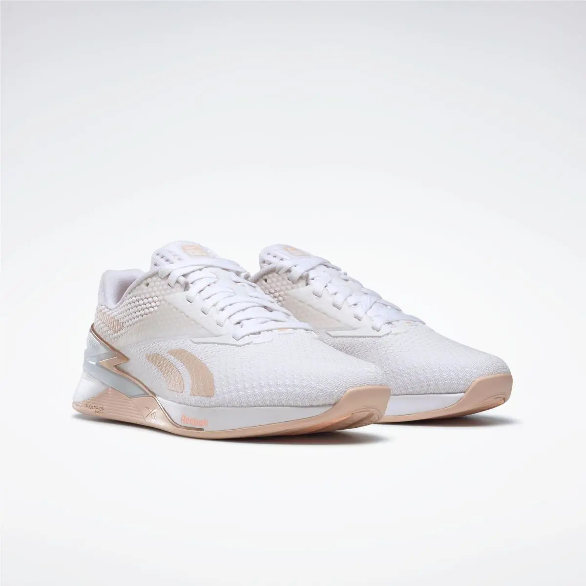 Reebok shoes - Nano X3 - Nano - LRH15 - White/Soft Ecru/Aura Orange (UPC: 195748563181) 9
