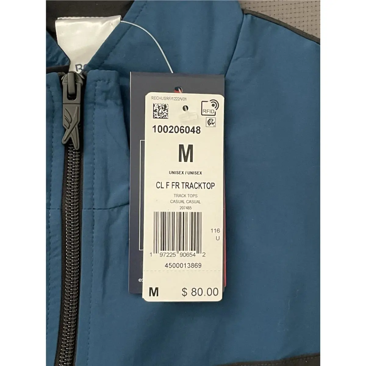 Reebok clothing - Reebok Classics Vector Retro Windbreaker Track Top - 100206048 - Multicolor (UPC: 0197225906542) 2