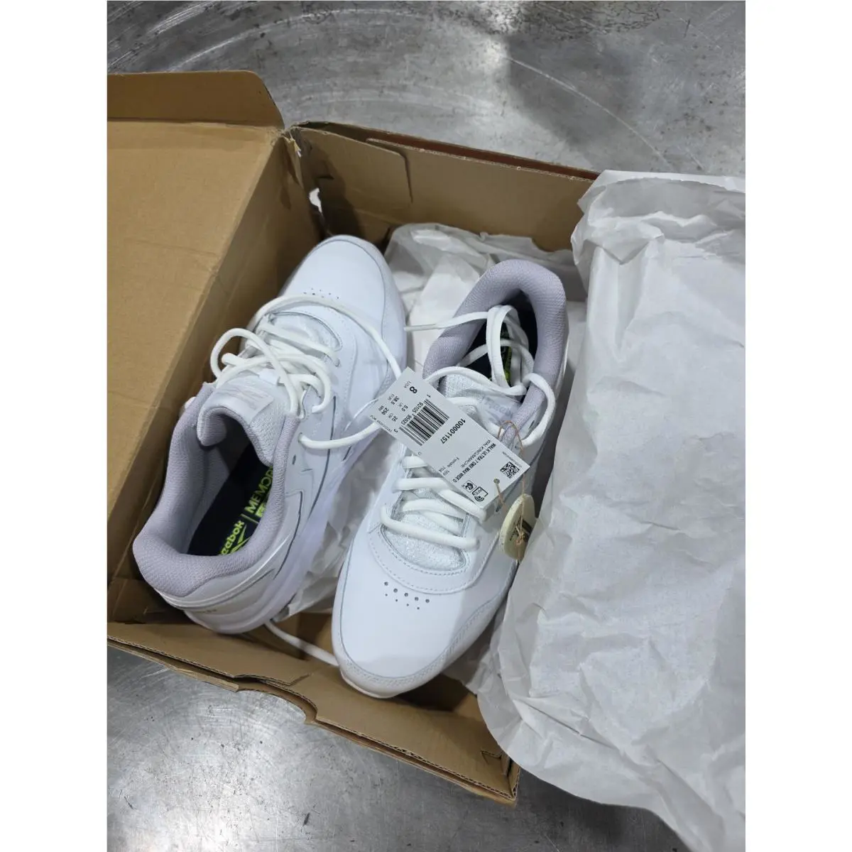 Reebok shoes - Reebok WALK ULTRA 7 DMX MAX WIDE - FU7281 - White (UPC: 193105959233) 6