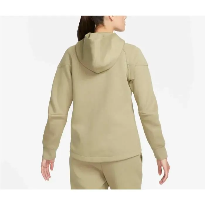 Nike clothing - Nike Sportswear Tech Fleece Windrunner Women`s Full-Zip Hoodie - FB8338-276 - Neutral Olive/Black 8