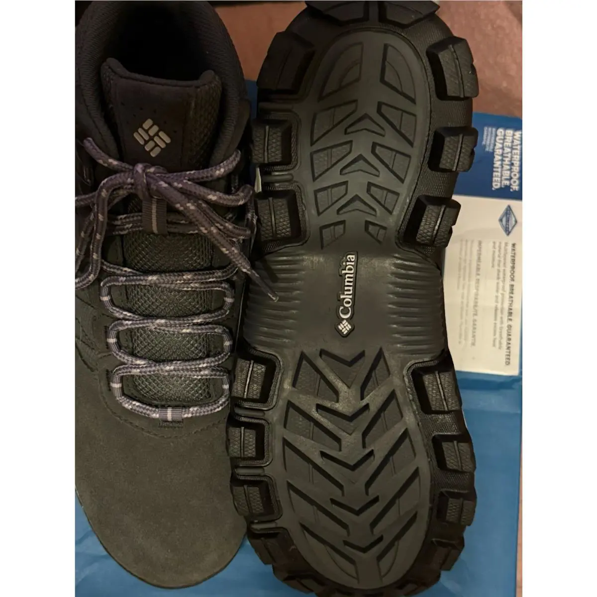 Columbia shoes - columbia transverse hike wp - transverse hike - granite purple 4