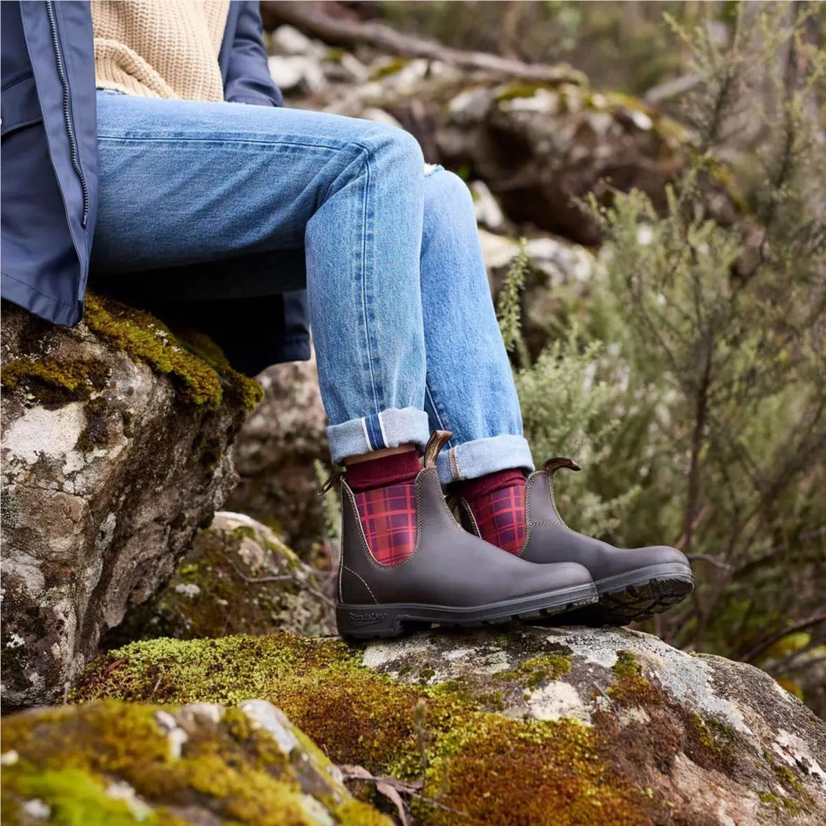 Blundstone shoes - Stout Brown/Burgundy 4