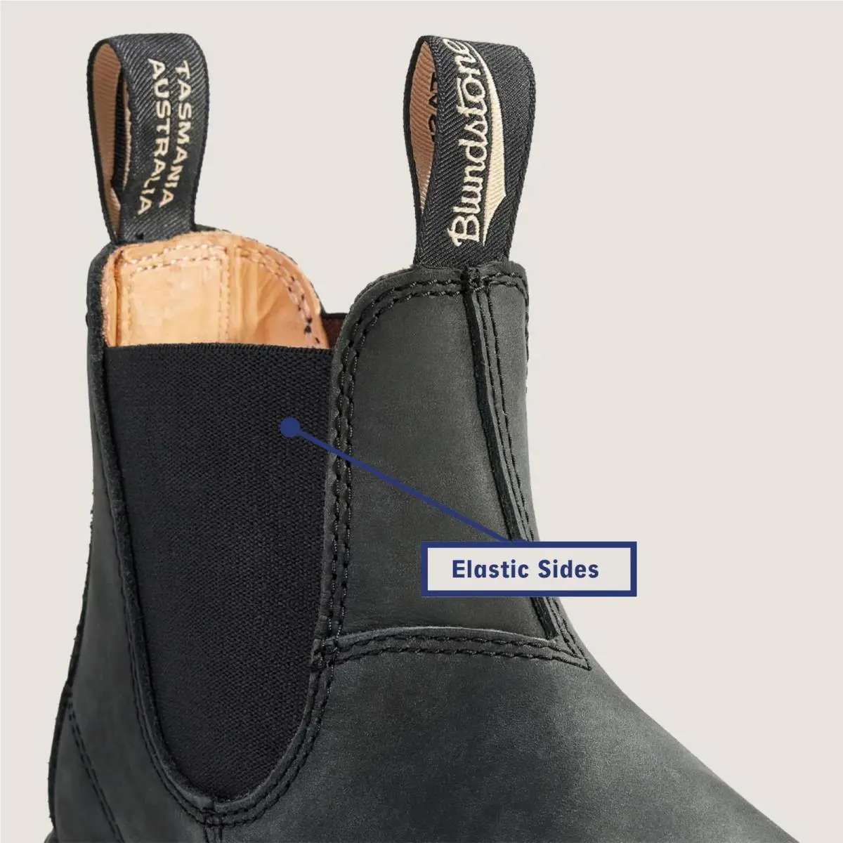 Blundstone shoes - Rustic Black 2