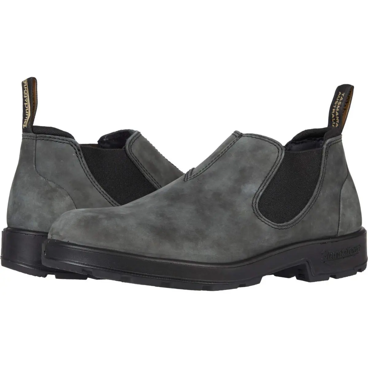 Blundstone 2035 Slip On Shoe Rustic Black - Black
