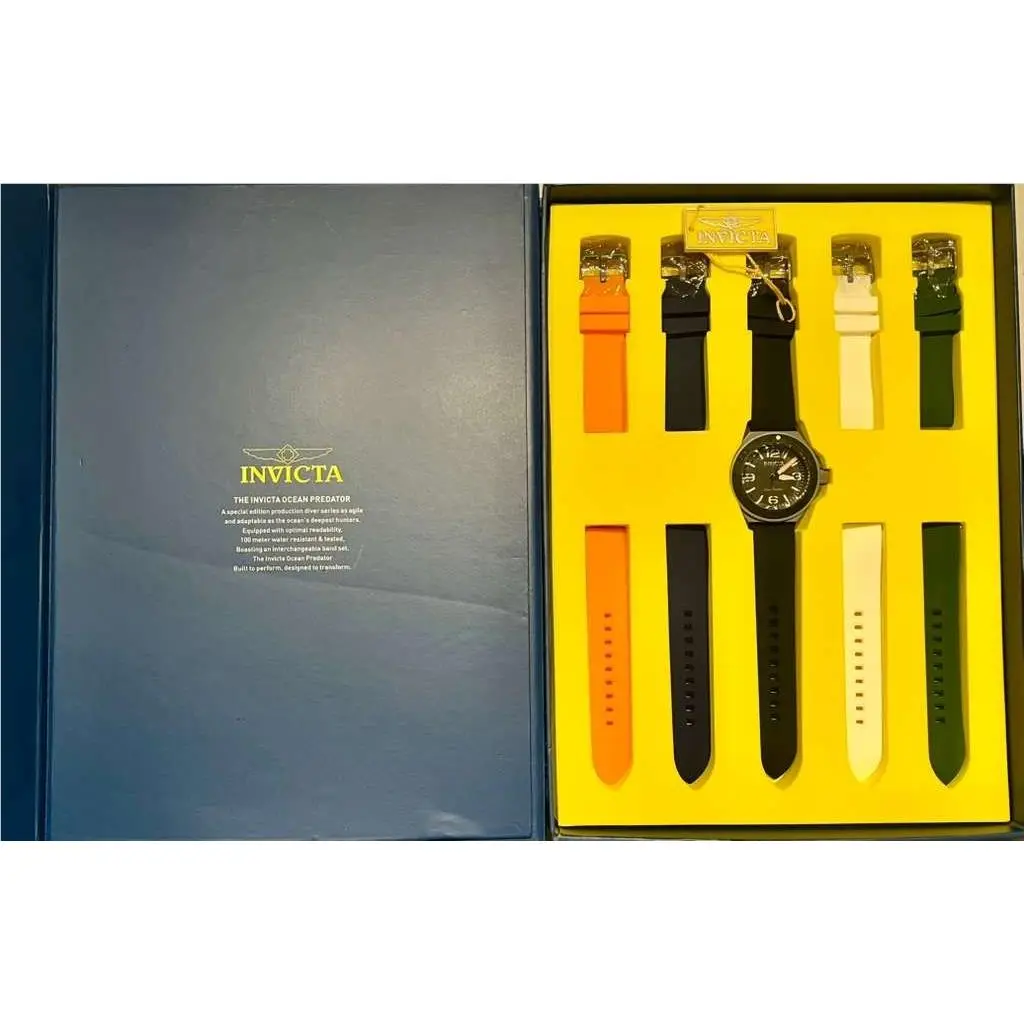 Watch  49453 Ocean Predator Men 43 mm Stainless Steel by Invicta