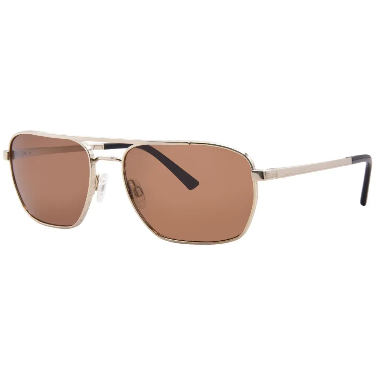 Serengeti Ansel SS600001 Sunglasses Men`s Shiny Light Gold/polarized Driver 60mm