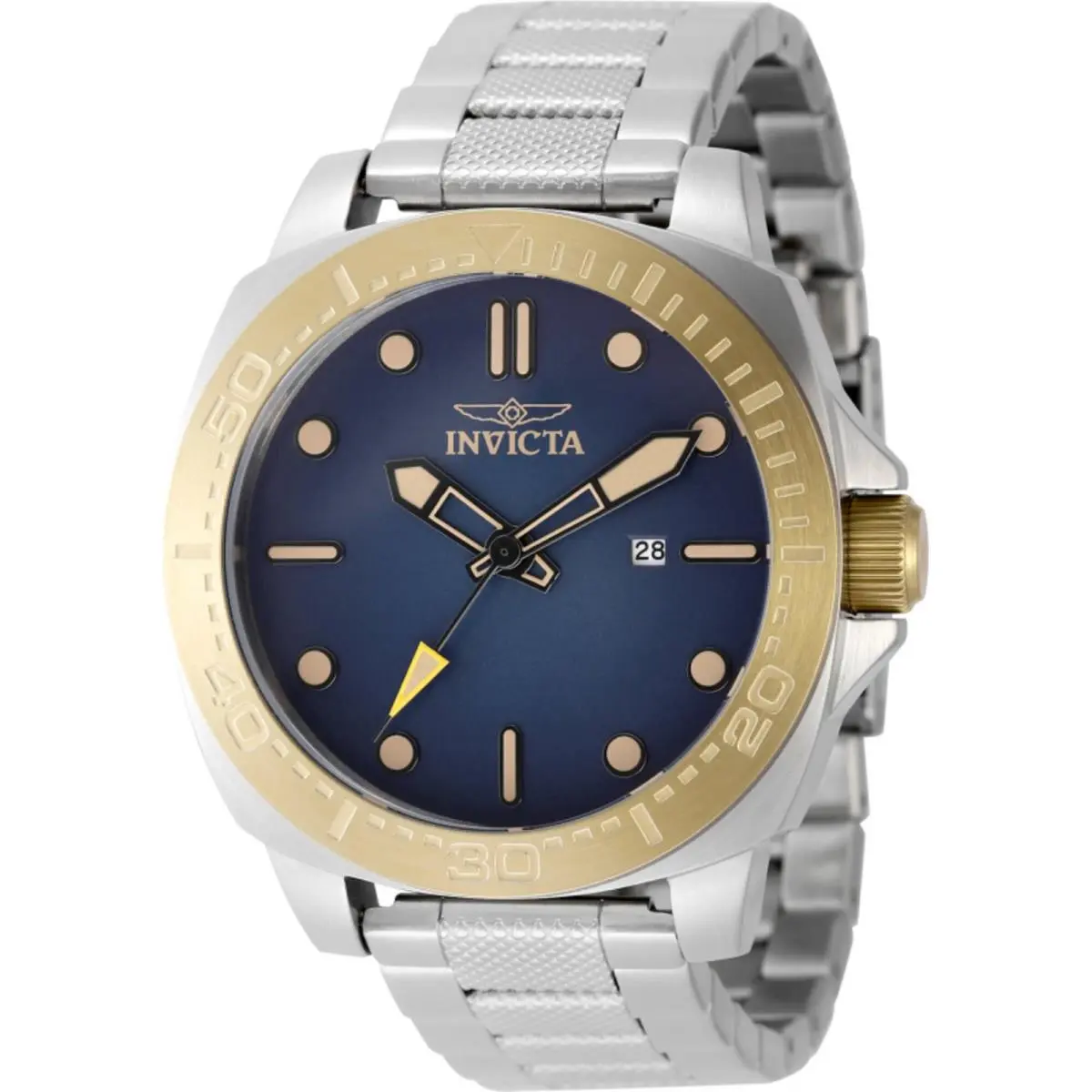 Men`s Watch Speedway Quartz Blue Dial Stainless Steel Bracelet 49101 by Invicta
