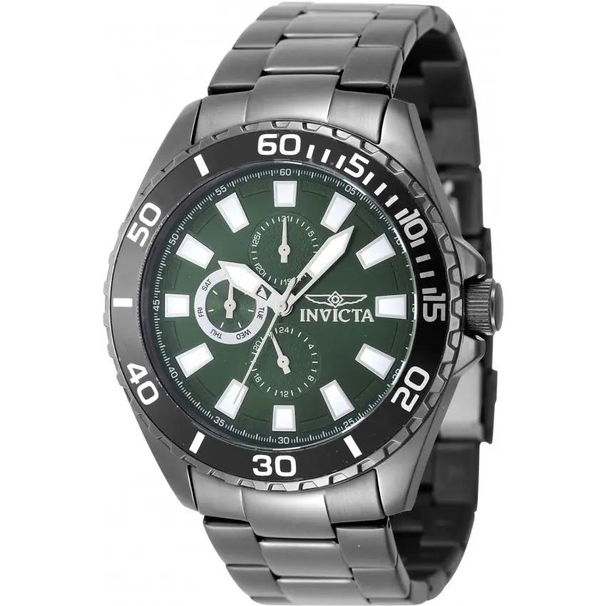 Invicta Pro Diver Quartz Green Dial Men`s Watch 29930