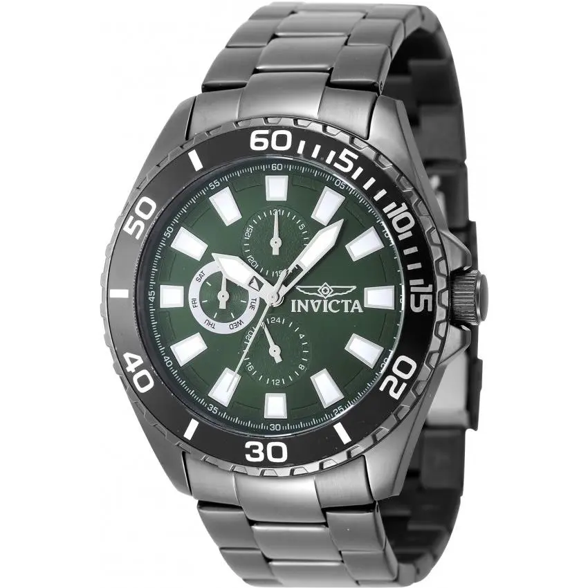 Pro Diver Quartz Green Dial Men`s Watch 29930 by Invicta