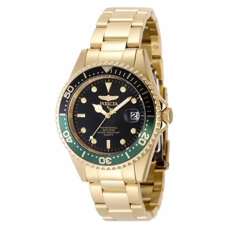 Pro Diver Quartz Black Dial Men`s Watch 48727 by Invicta
