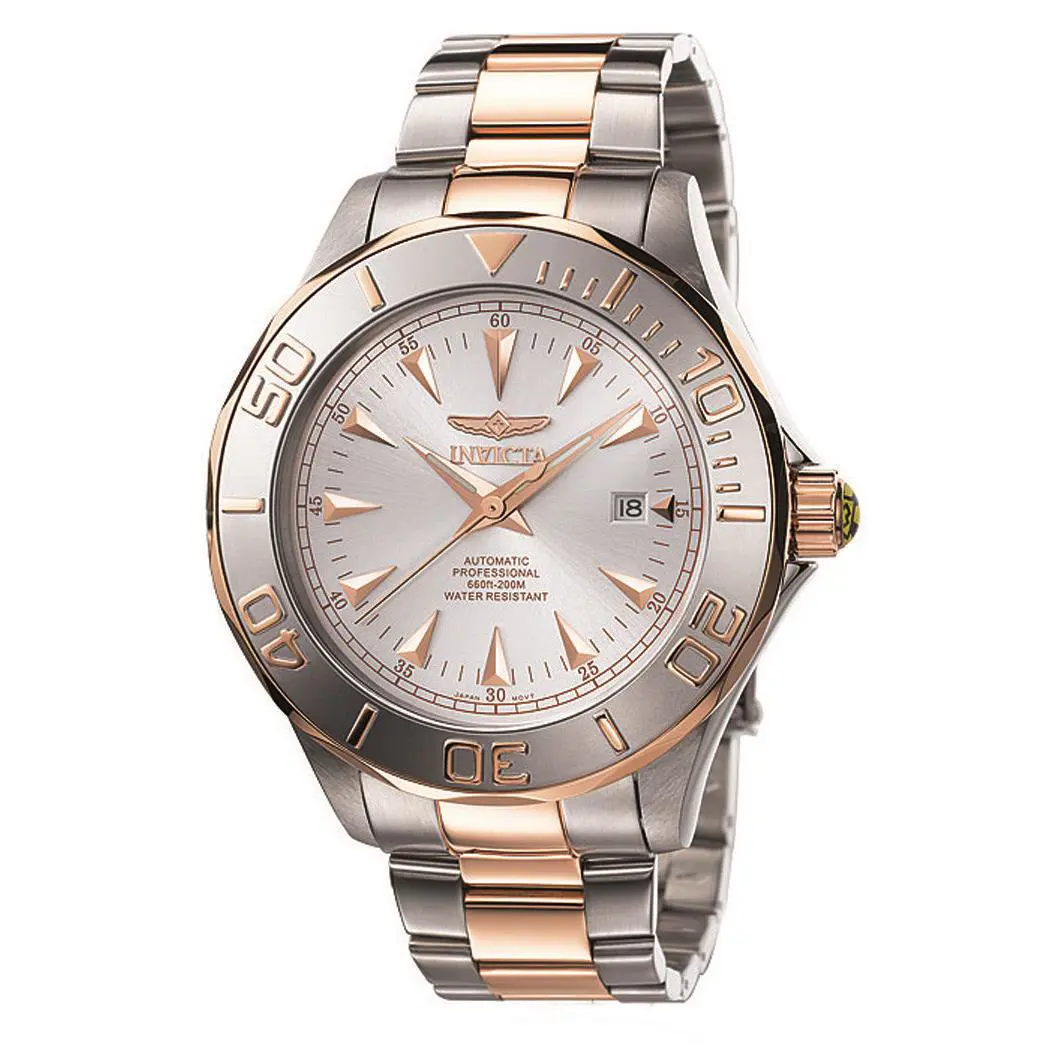 Invicta Mens 7112 Signature Pro Diver Ocean Ghost Automatic Two-tone Steel Watch