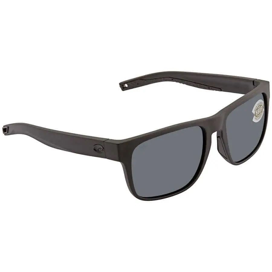 Costa Del Mar Spearo Gey Polarized Polycarbonate Men`s Sunglasses Spo 01 Ogp 56