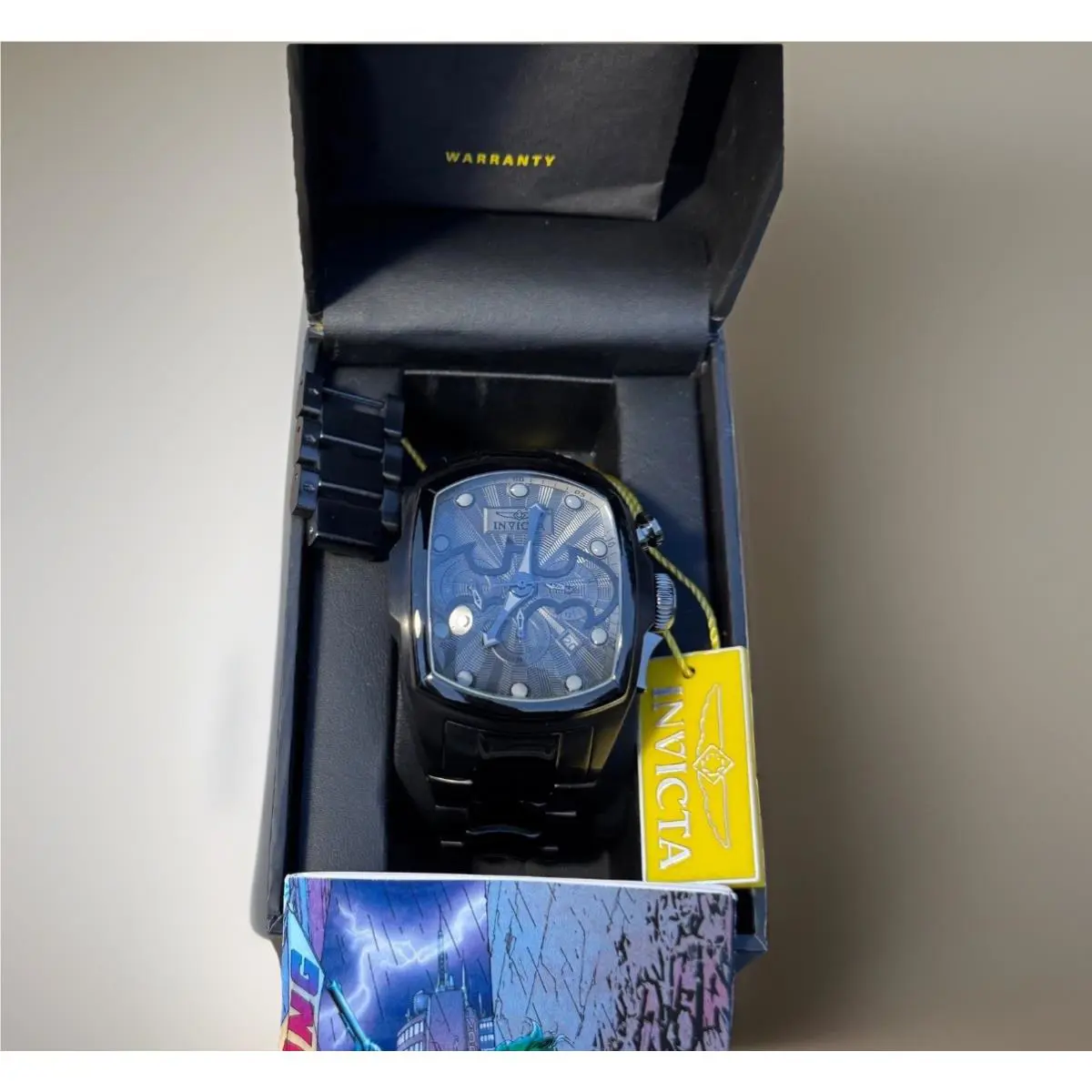 Invicta Nvicta 28369 Jim Lee DC Comics Lupah Chronograph Watch Nycc 2018 w/ Box