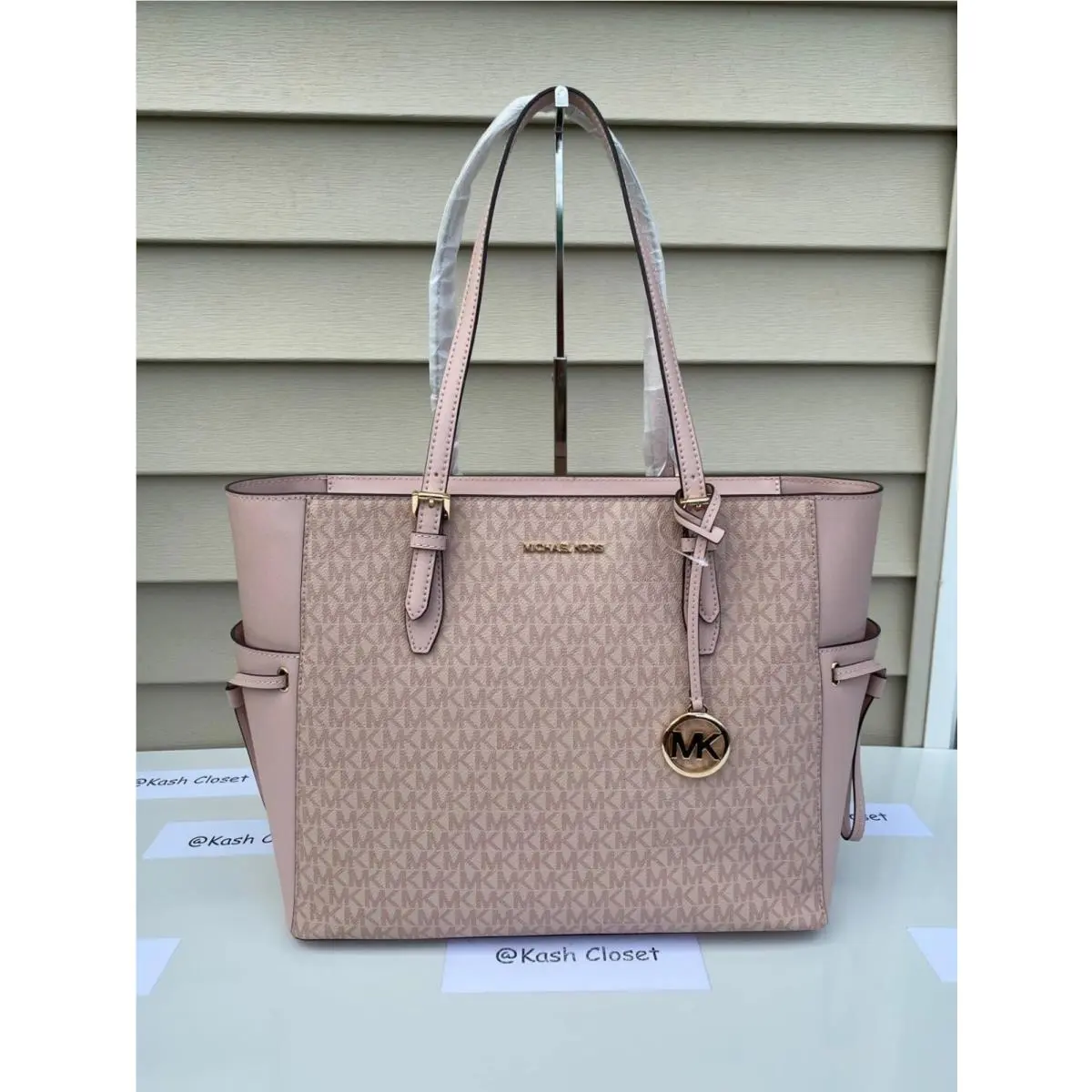 Michael Kors Tote Gilly Large Leather Tote Bag MK Signature Bag