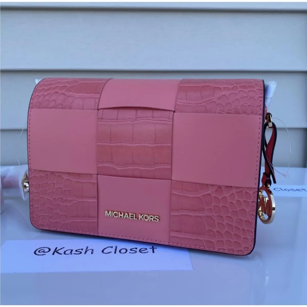 Michael Kors Crossbody Mercer Small Convertible Clutch Crossbody Purse