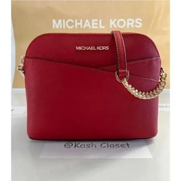Michael Kors Dome Jet Set Travel Medium Xbody Bag Purse