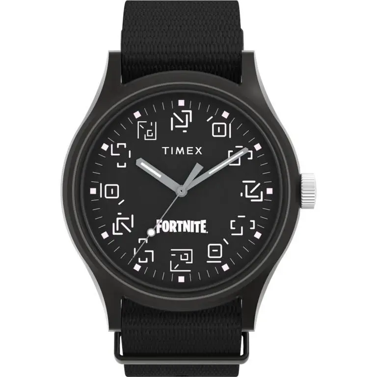 Timex Men`s Watch MK1 Fortnite Aluminum Case Black Dial TW2W97000
