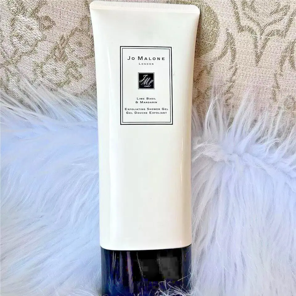 New-sealed Unboxed Jo Malone Lime Basil Mandarin Exfoliating Shower Gel 200 ml