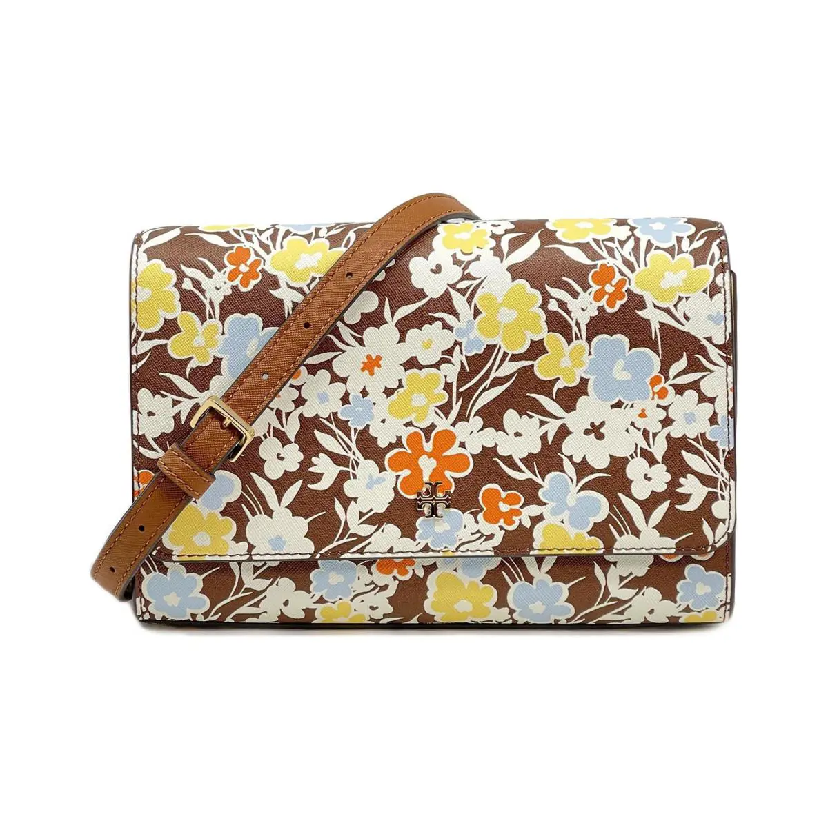 Tory Burch Women`s Emerson Printed Combo Crossbody 87954-220 - Exterior: Printed
