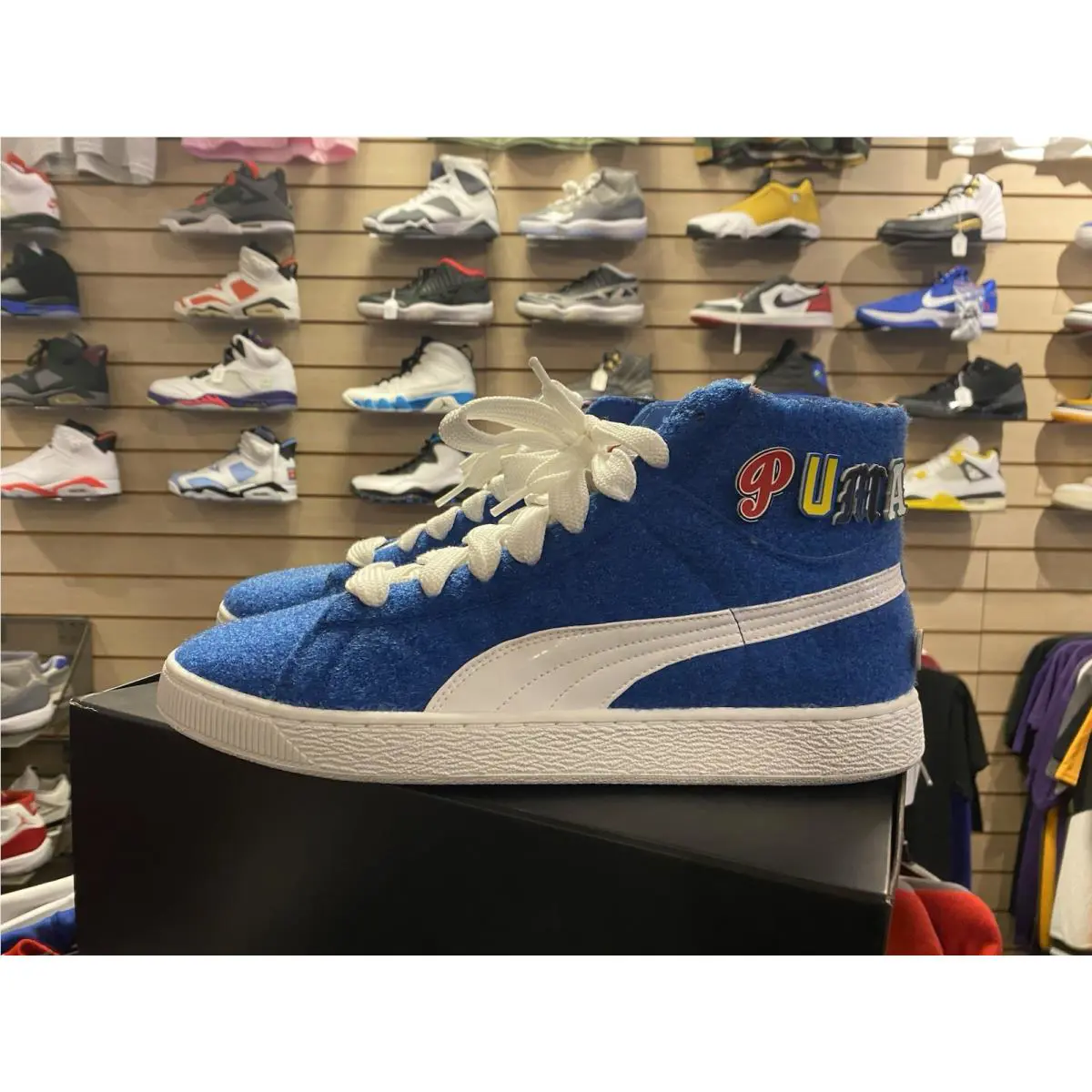 Puma shoes - PUMA Dee & Ricky x Basket Mid - 360085-02 - Blue 0