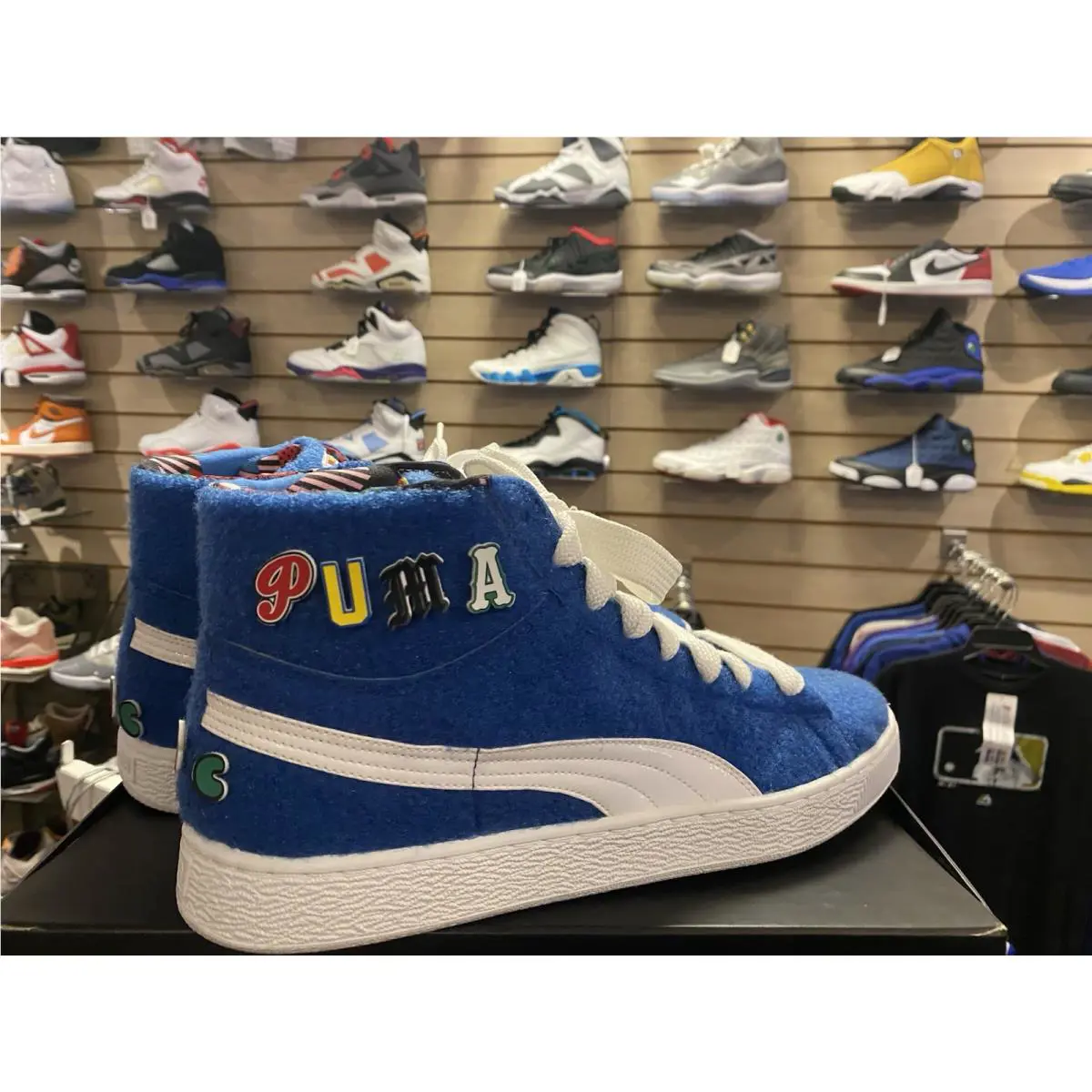 Puma shoes - PUMA Dee & Ricky x Basket Mid - 360085-02 - Blue 6