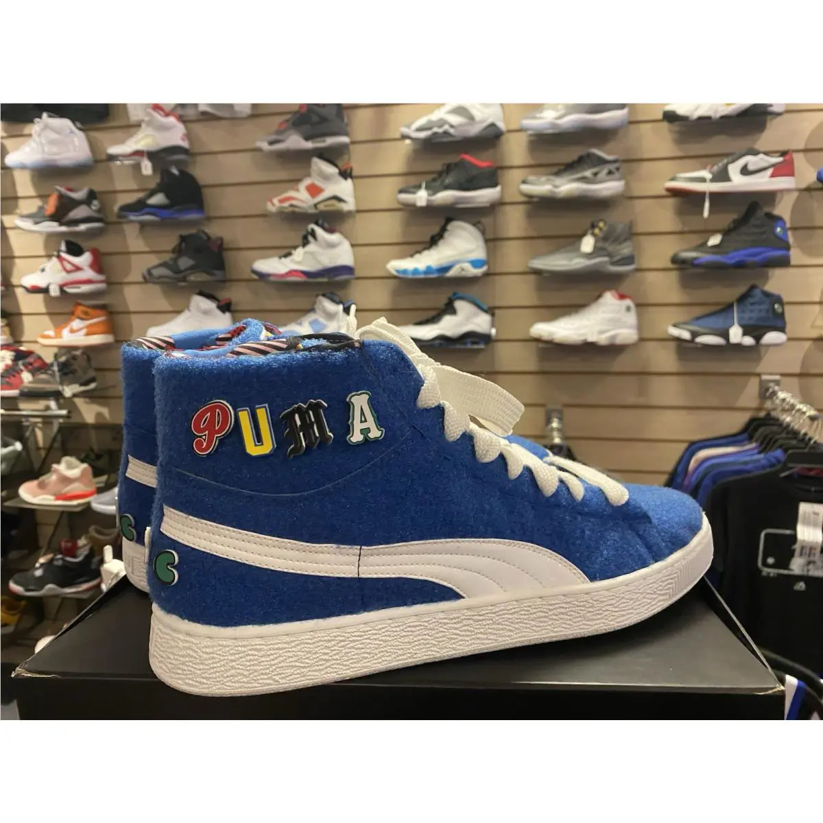 Puma shoes - PUMA Dee & Ricky x Basket Mid - 360085-02 - Blue 7