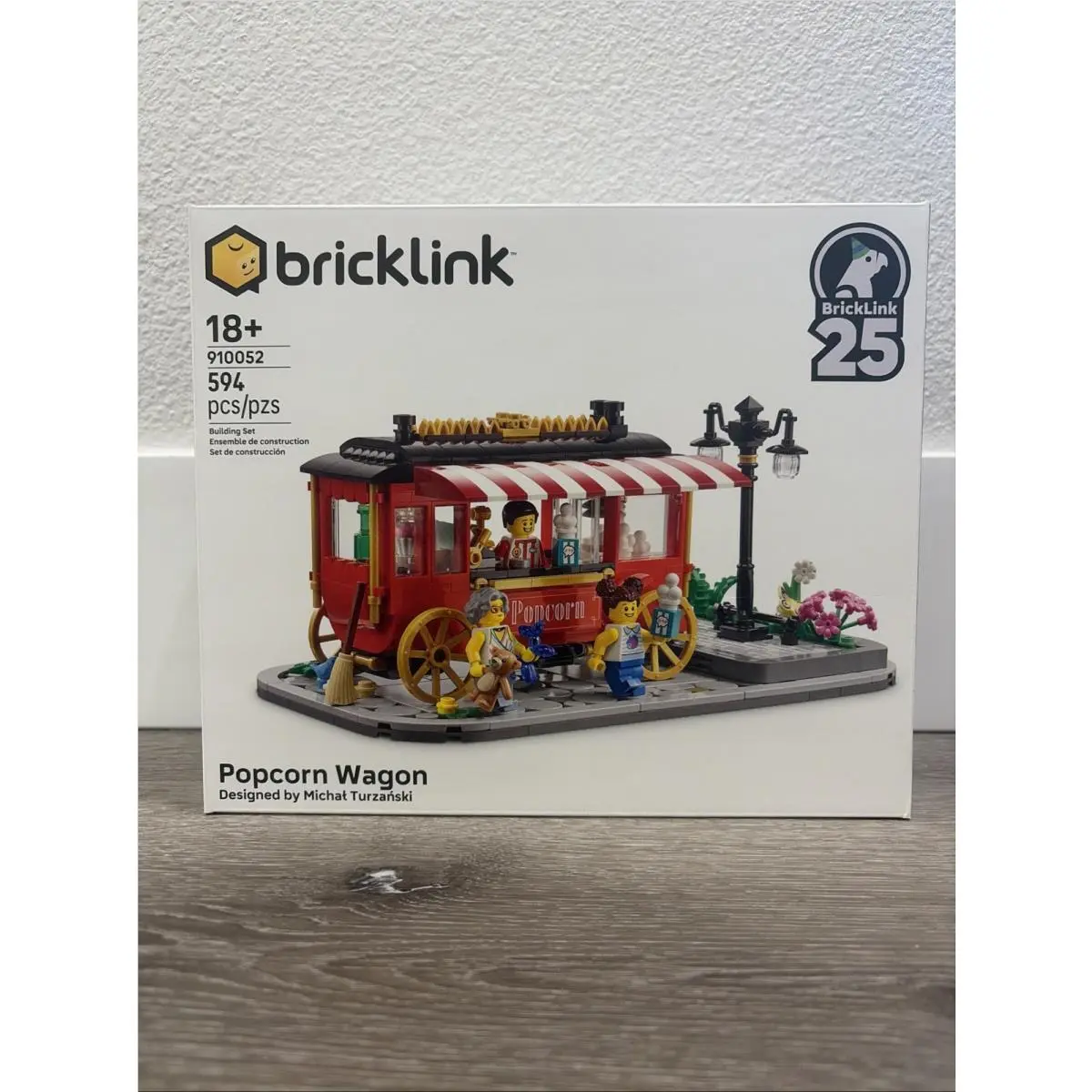 Lego 910052 Bricklink Designer Program Series 5 Popcorn Wagon Retired