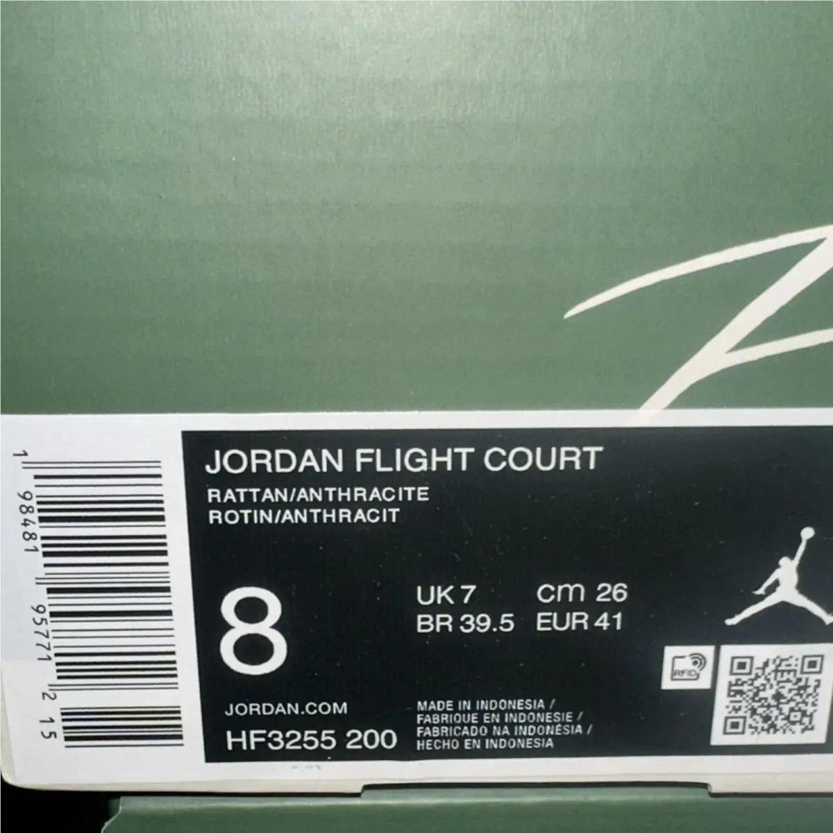 Nike shoes - Air Jordan Flight - Air Flight - HF3255 200 - Brown 4